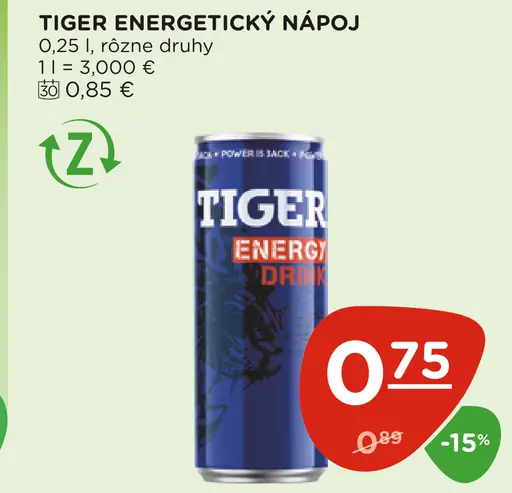 Tiger Energetický nápoj