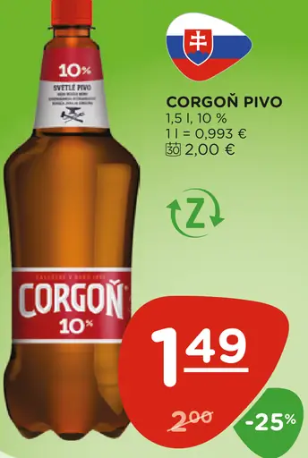 Corgoň Pivo