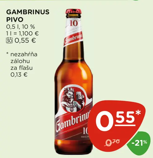 Gambrinus pivo