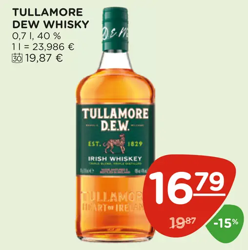 Tullamore Dew whisky