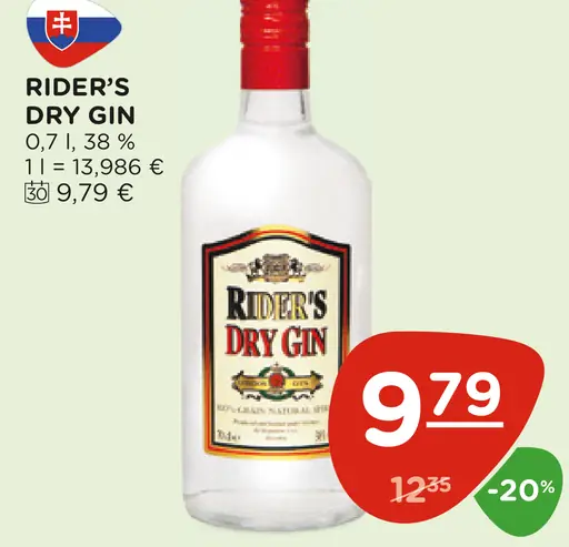 Rider's Dry Gin