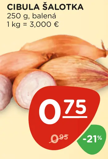 Cibuľa šalotka
