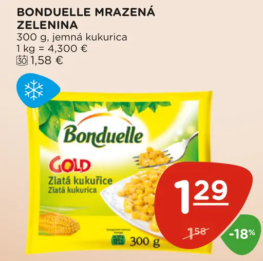 Bonduelle mrazená zelenina