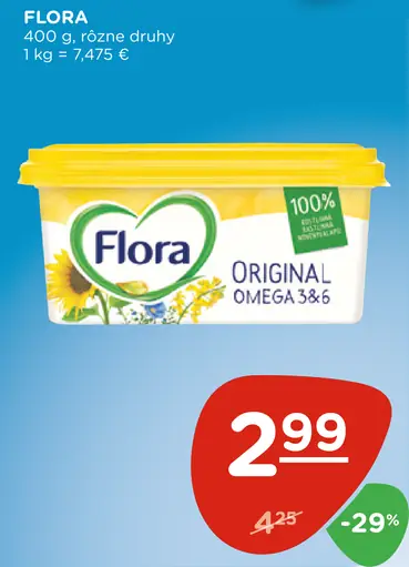 Flora Original Omega 3&6