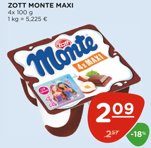 Zott Monte Maxi