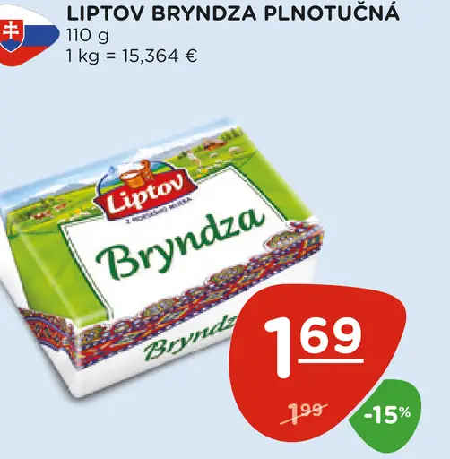 Liptov Bryndza Plnotučná