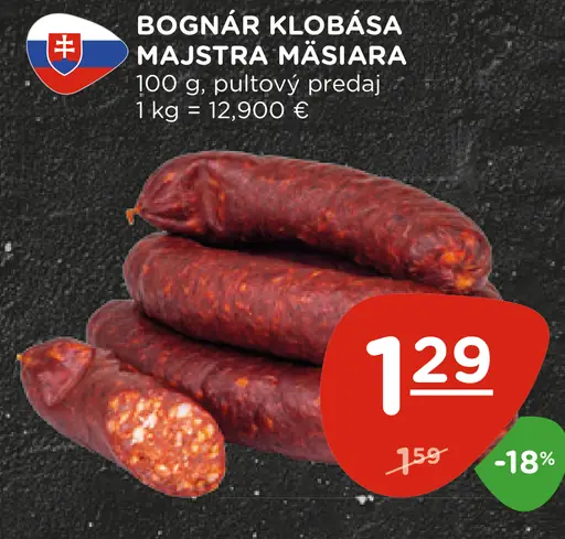 BOGNÁR Dolnozemská klobása