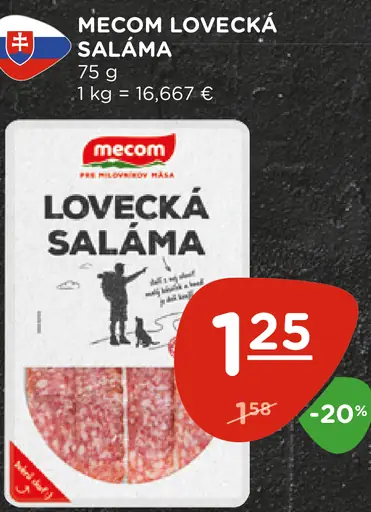 Mecom Lovecká saláma