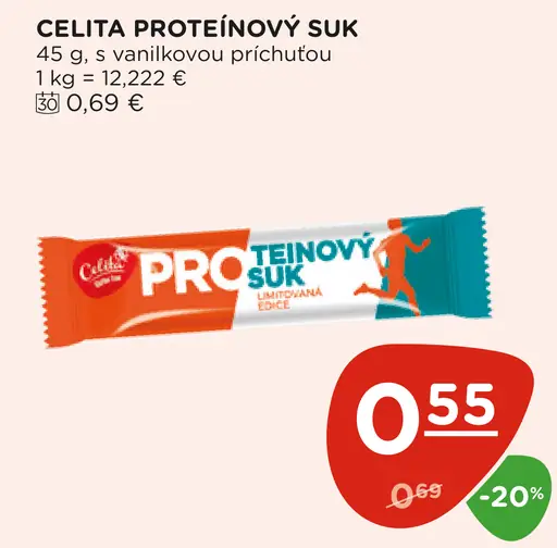 Celita proteínový šuk vanilka