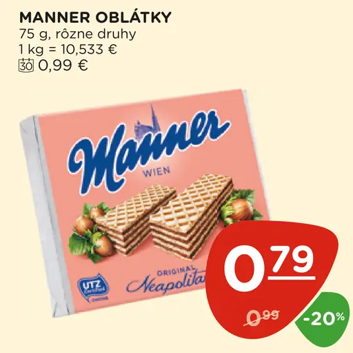 Manner oblátky