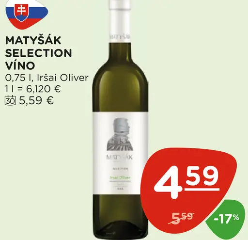 Matyšák Selection víno