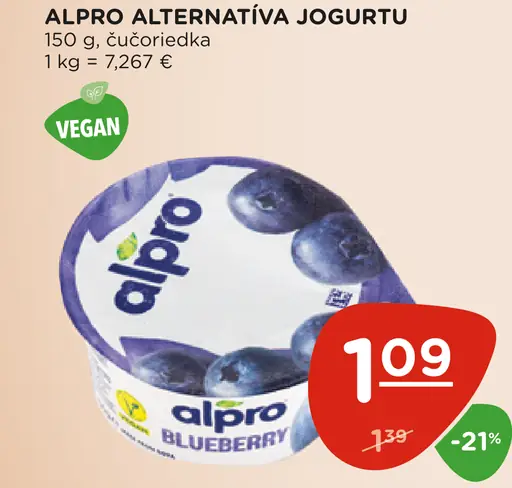 Alpro alternatíva jogurtu