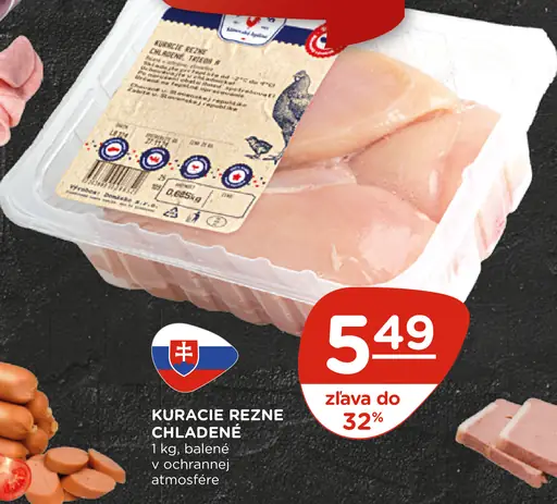 Kuracie rezne chladené