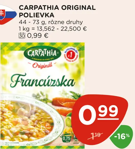 Carpathia Originál polievka