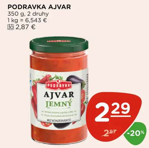 Podravka Ajvar jemný