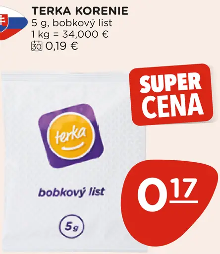 Terka bobkový list
