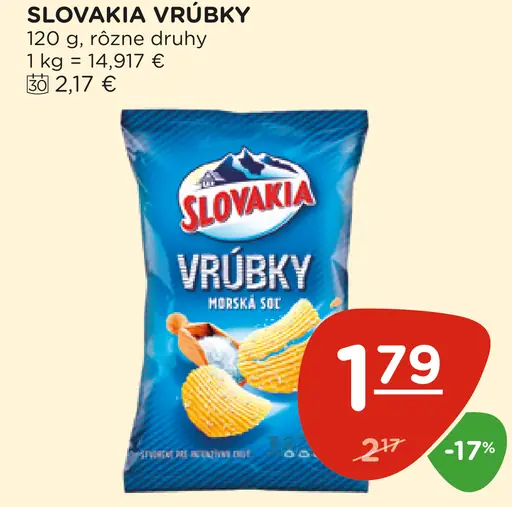 Slovakia Vrúbky morská soľ