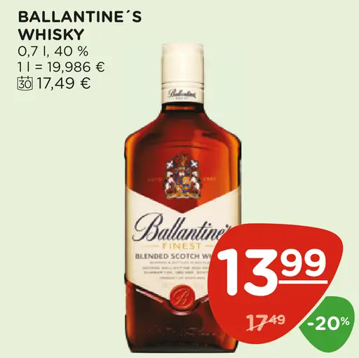 Ballantine's whisky