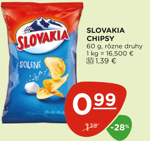 SLOVAKIA Chipsy