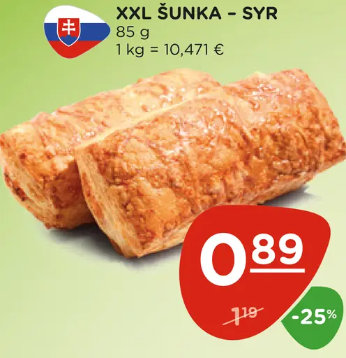 XXL šunka - syr