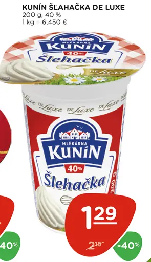 Kunín Šľahačka de Luxe