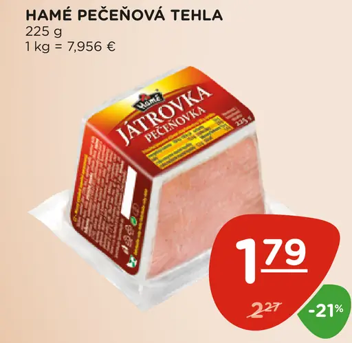 Hamé pečeňová tehla