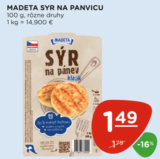 Madeta Syr na panvicu