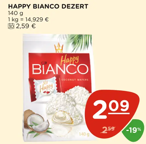 Happy Bianco dezert