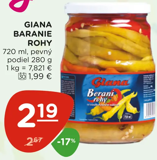 Giana Baranie rohy