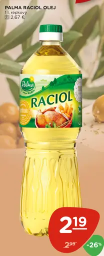 Palma Raciol Repkový olej
