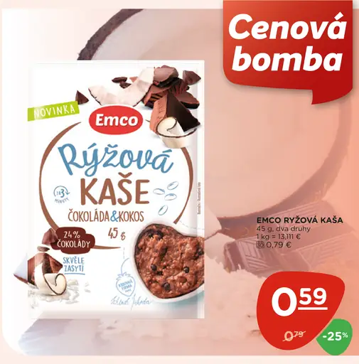 Emco Ryžová kaša