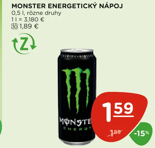 Monster Energetický Nápoj