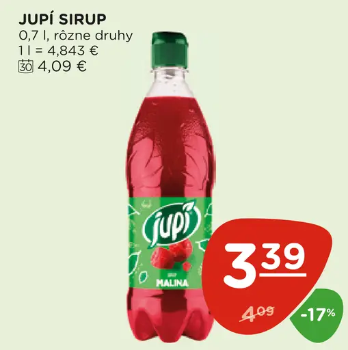 Jupí sirup