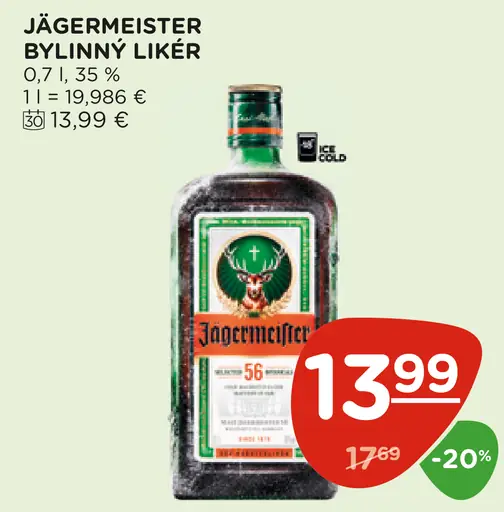 Jägermeister bylinný likér