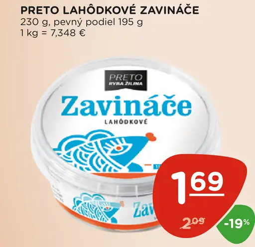 Preto lahôdkové zavináče