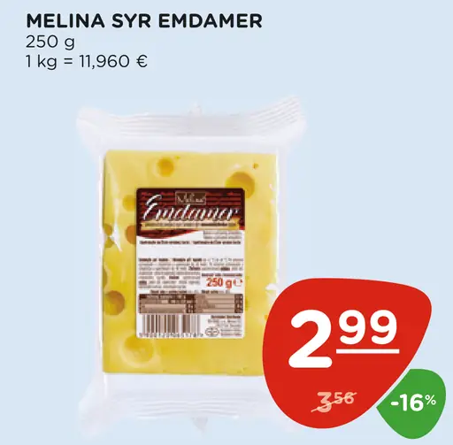 Melina syr Emdamer