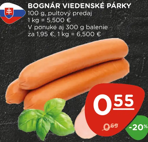Bognár Viedenské párky
