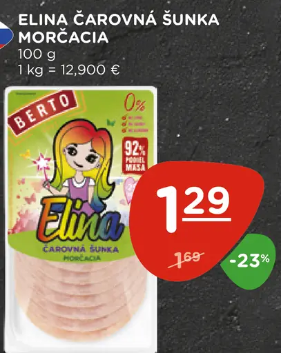 ELINA Čarovná šunka morčacia