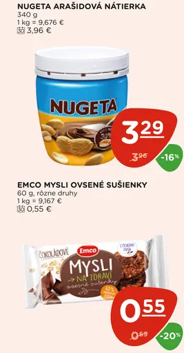 Nugeta Arašidová nátierka