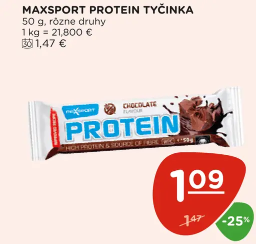 MaxSport Protein tyčinka