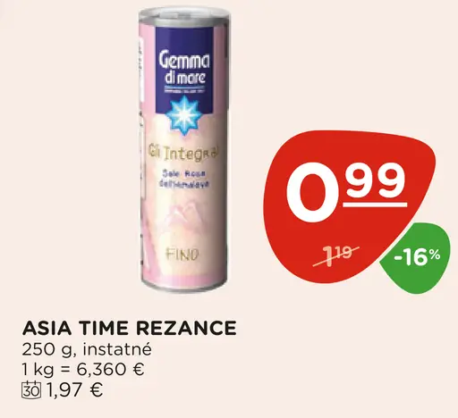 Asia Time rezance