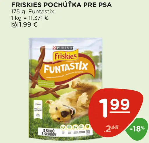 Friskies pochúťka pre psa