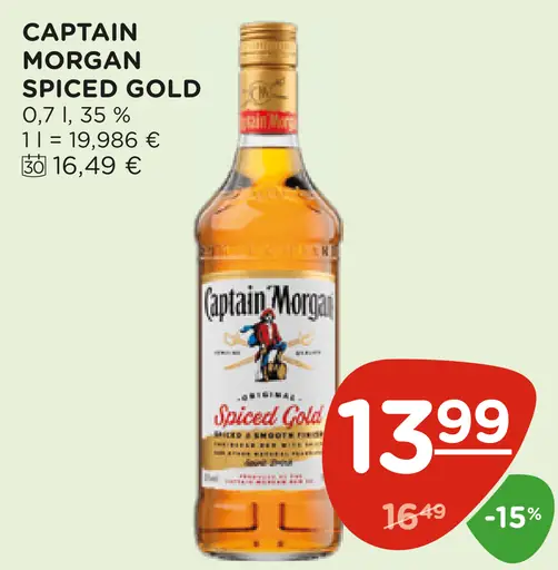 Captain Morgan Original Spiced Gold