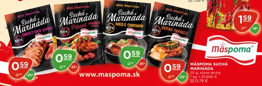Mäspoma Suchá marináda
