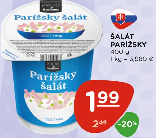 Šalát Parížsky