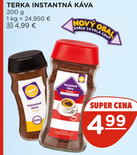 Terka instantná káva