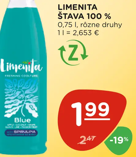 Limentia šťava 100%