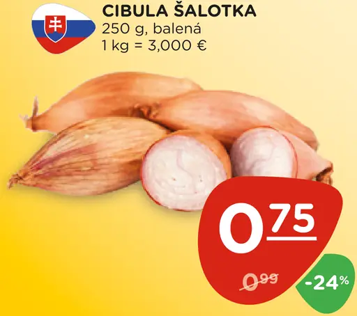 Cibuľa šalotka
