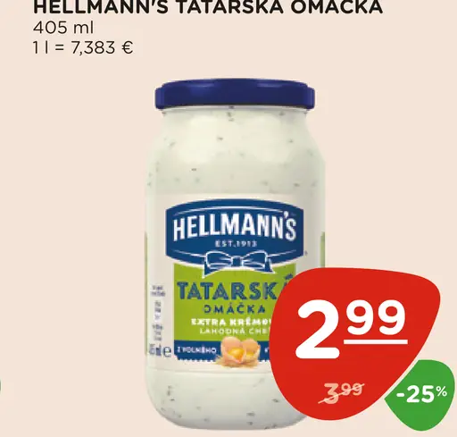 Hellmann's Tatárska omáčka