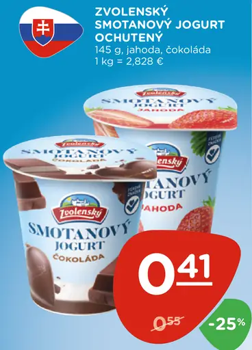 Zvolenský smotanový jogurt
